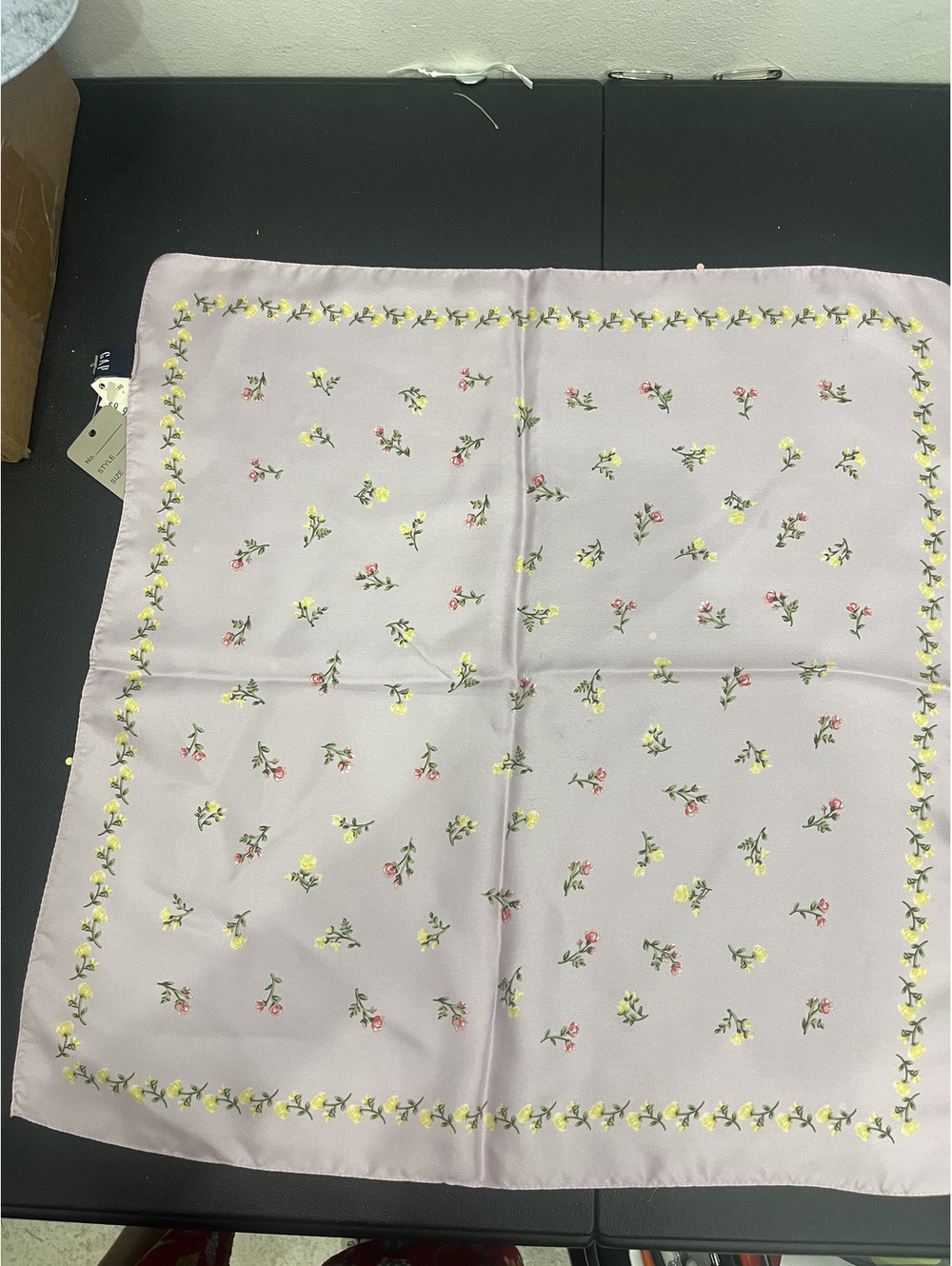 GAP Floral Print Square Scarf